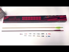 ID.245», η σπονδυλική στήλη 250/300/340/400/500/600 6.2mm» ξύλο ευθύτητας .003-.001, αποφλοιώνει τα παραδοσιακά βέλη